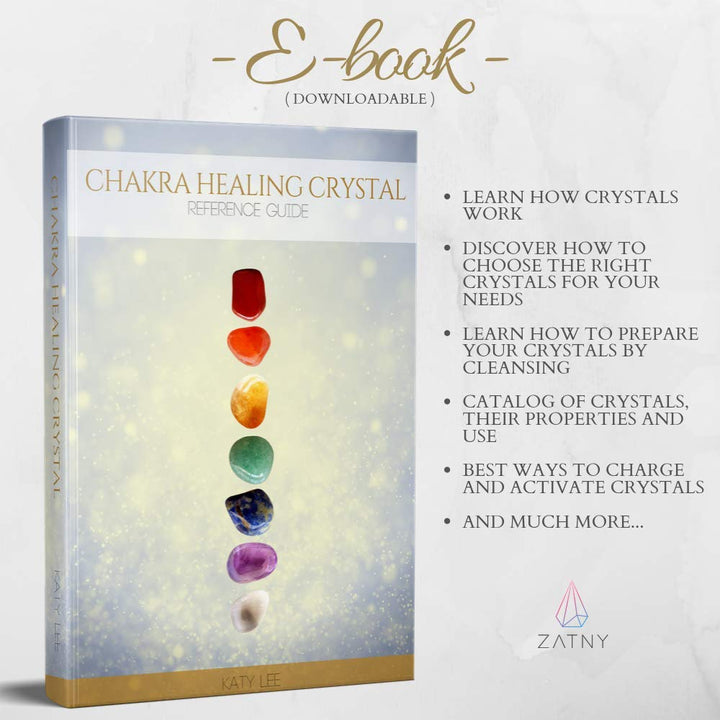 Healing Crystals Kit in Wooden Box