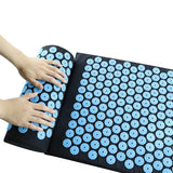 Mat and Pillow Set for Back and Neck Pain Relief, Muscle Relaxation Bed Pillow Pad