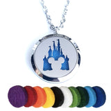 Mickey Mouse Aromatherapy Essential Oils Necklace