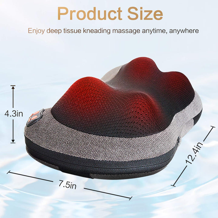 Back Massager with Heat | Office Gray