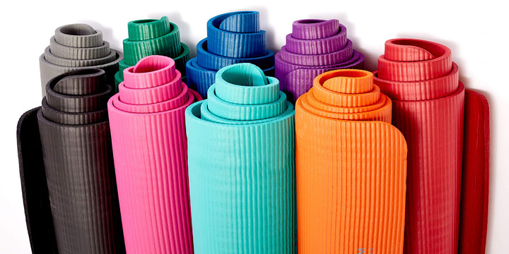 Yoga Mat w/ Easy-Cinch Carrier Strap